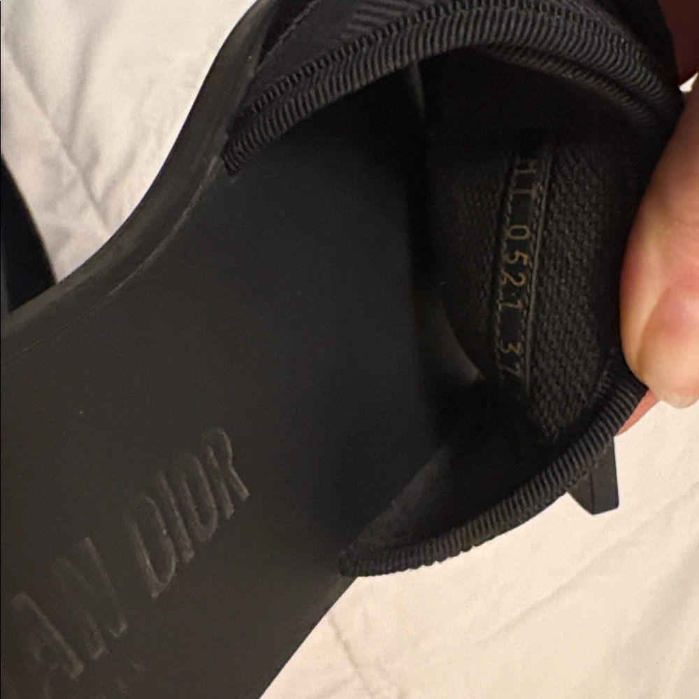 Dior Black Sandals - Picture 3 of 4